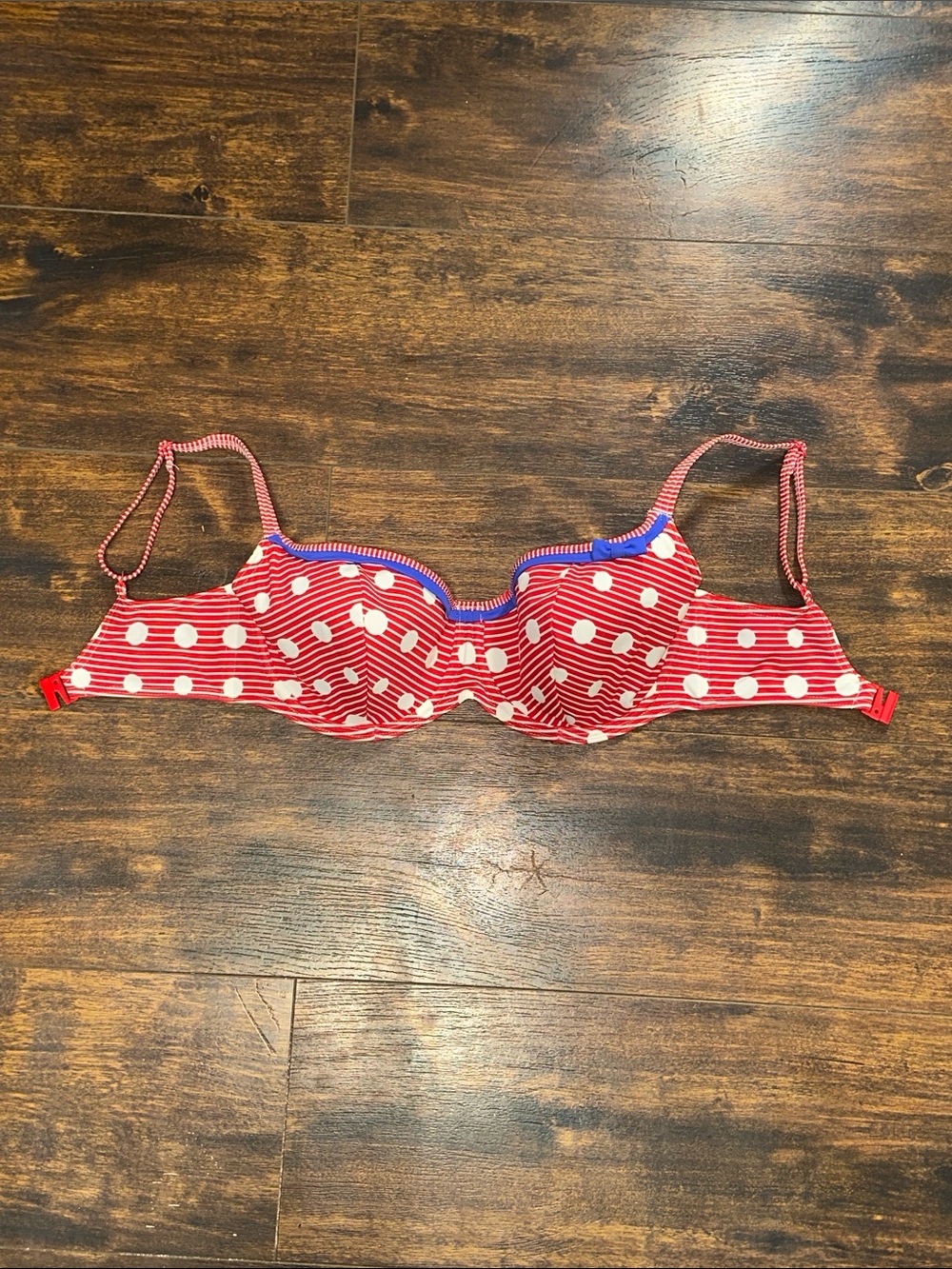 🇺🇸❤️ Freya Hello Sailor Bikini Top 32FF 🦋 EUC - Picture 2 of 5